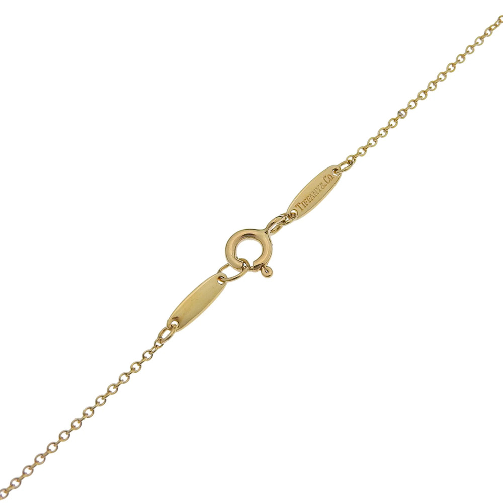TIFFANY 18k Gold Teardrop Necklace - Picture 5 of 6
